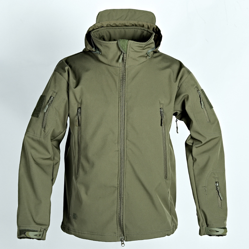 OTS Winter Men Soft Shell Tact - Windbreak Shell Jacket avis et prix