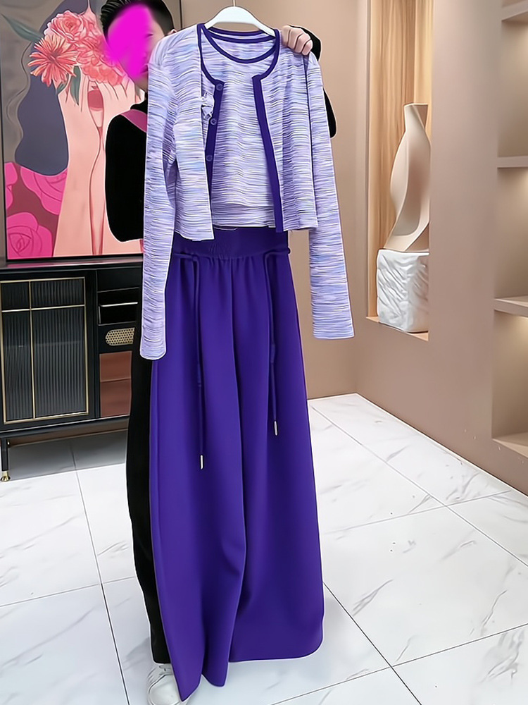 Fashionable Wide Leg Pants Set - Street Fashion Online avis et prix