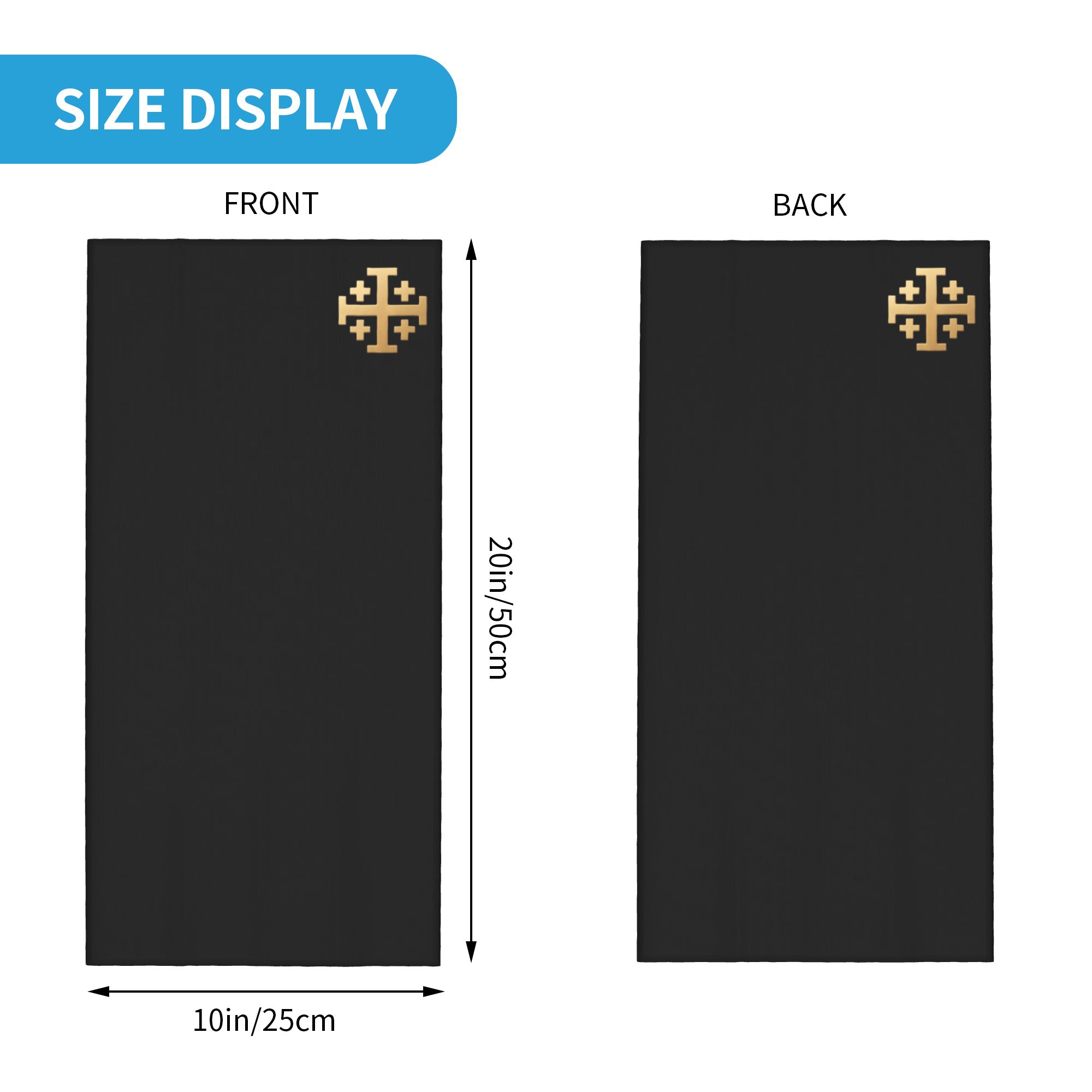 Knight Jerusalem Cross Christi - Balaclava Face Mask avis et prix