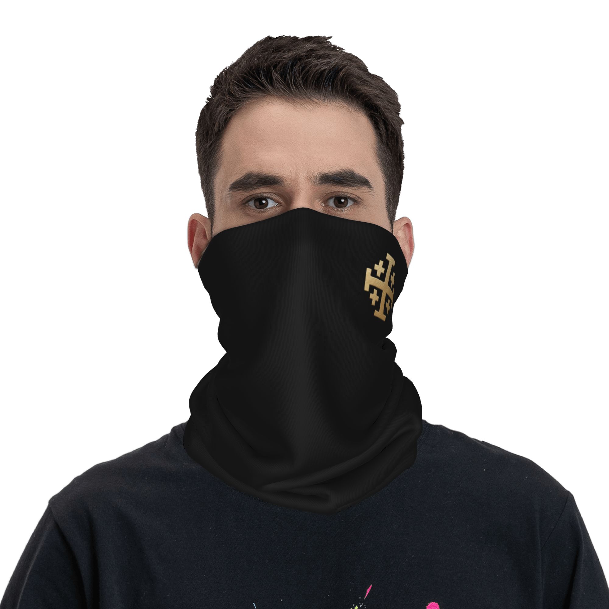 Knight Jerusalem Cross Christi - Balaclava Face Mask avis et prix