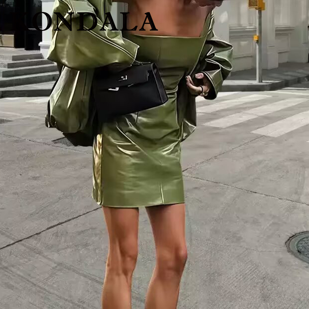 KONDALA Chic Streetwear Green  - Fashion Street Night avis et prix