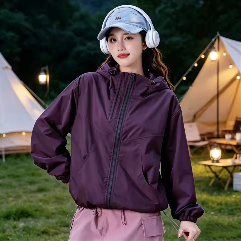Spring Autumn New Hooded Jacke - Windbreak Shell Jacket avis et prix