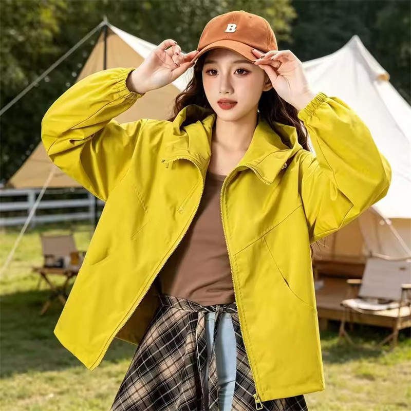 Spring Autumn New Hooded Jacke - Windbreak Shell Jacket avis et prix