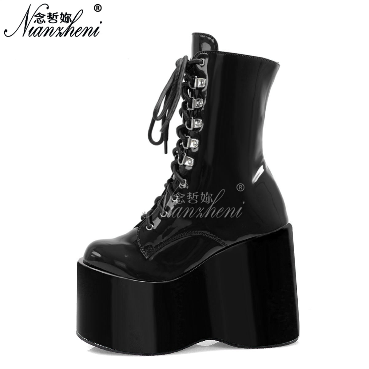 Novelty 12cm High Heels fashio - Street Fashion Punk avis et prix