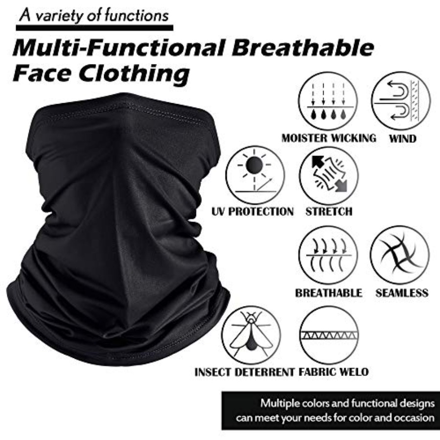 Geyoga Neck Gaiter Bandana Fac - Balaclava Face Mask avis et prix